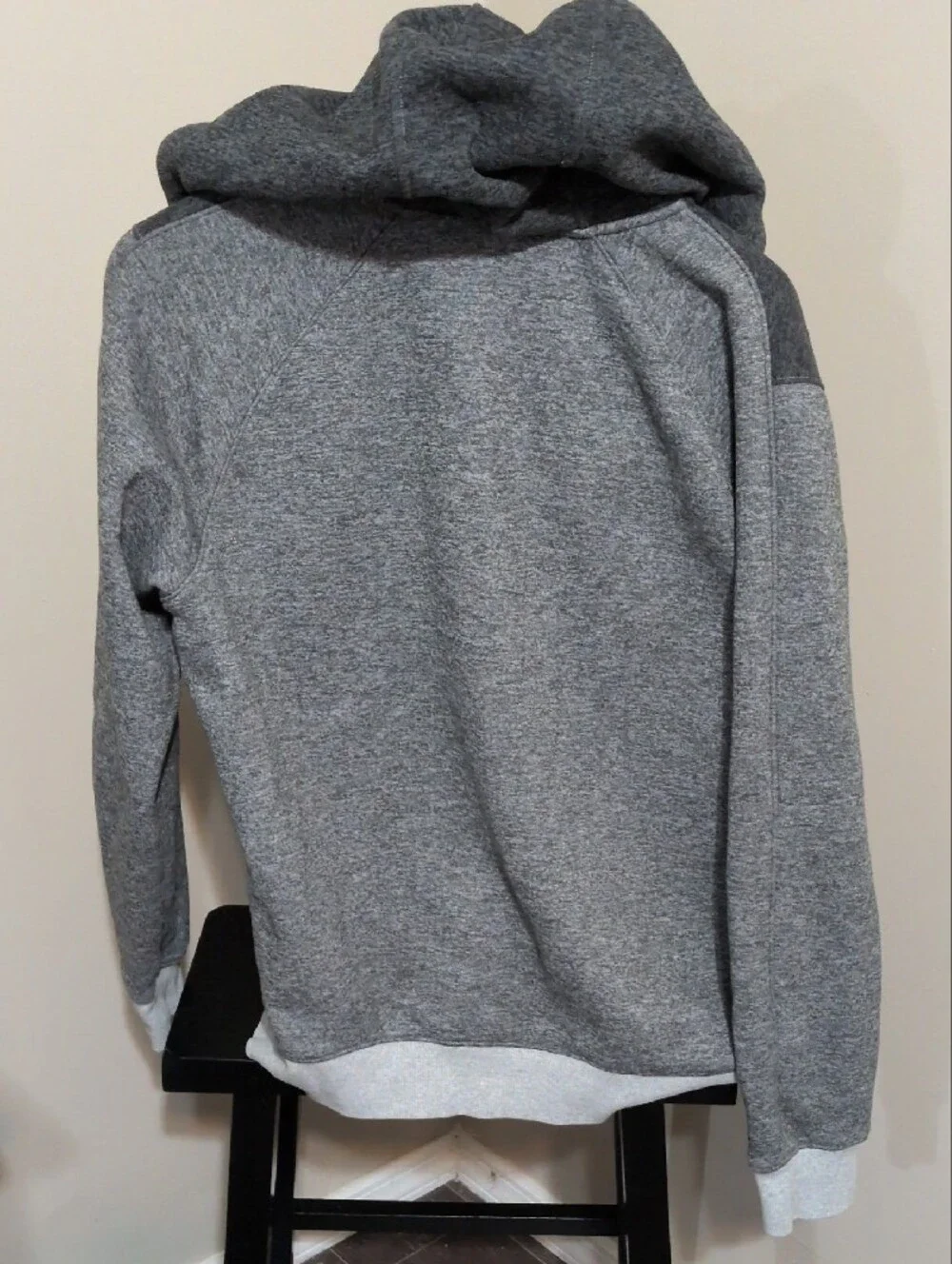 The North Face Men's Two-Tone Grey Zip Hoodie